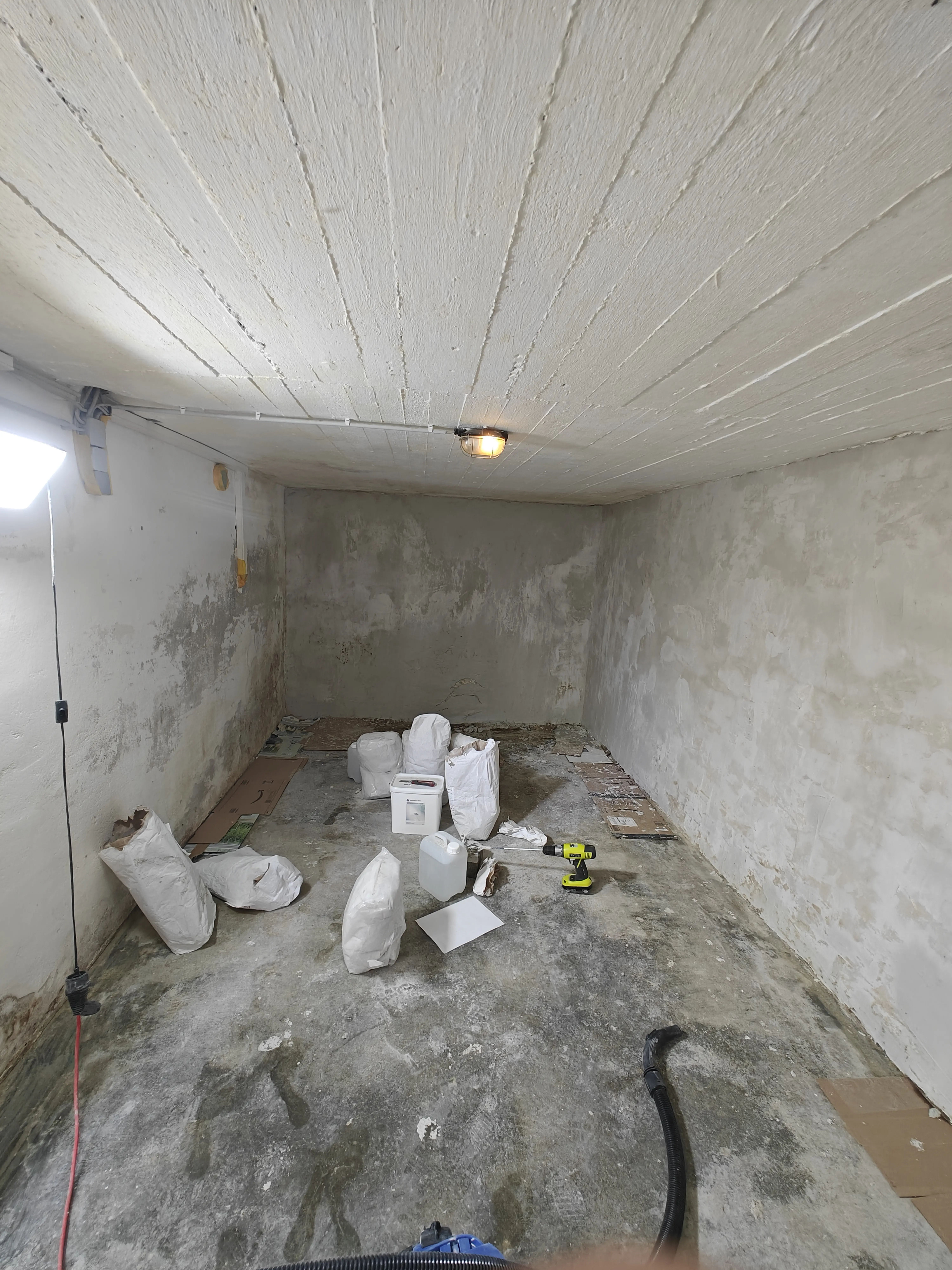 Baustelle Garage