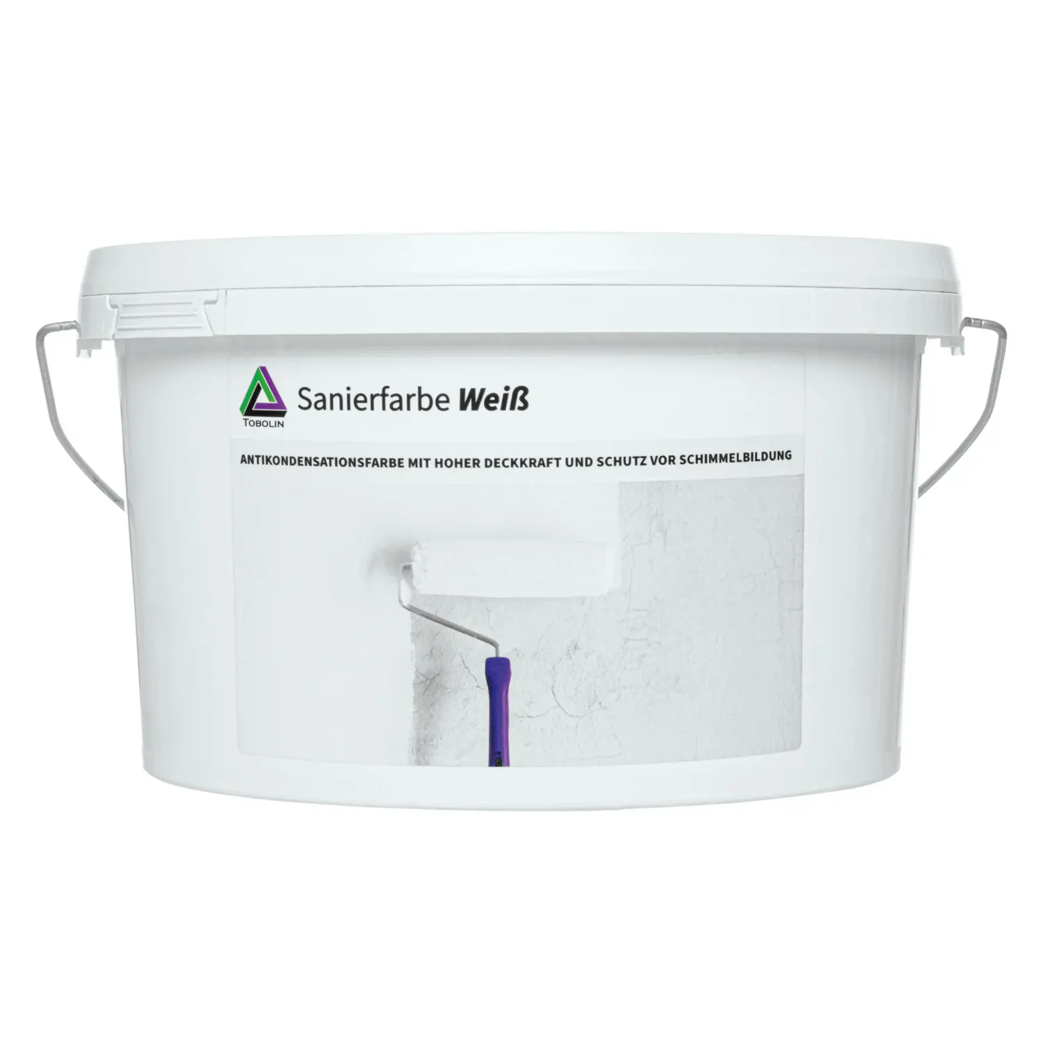 Sanierfarbe Weiß 2500 ml