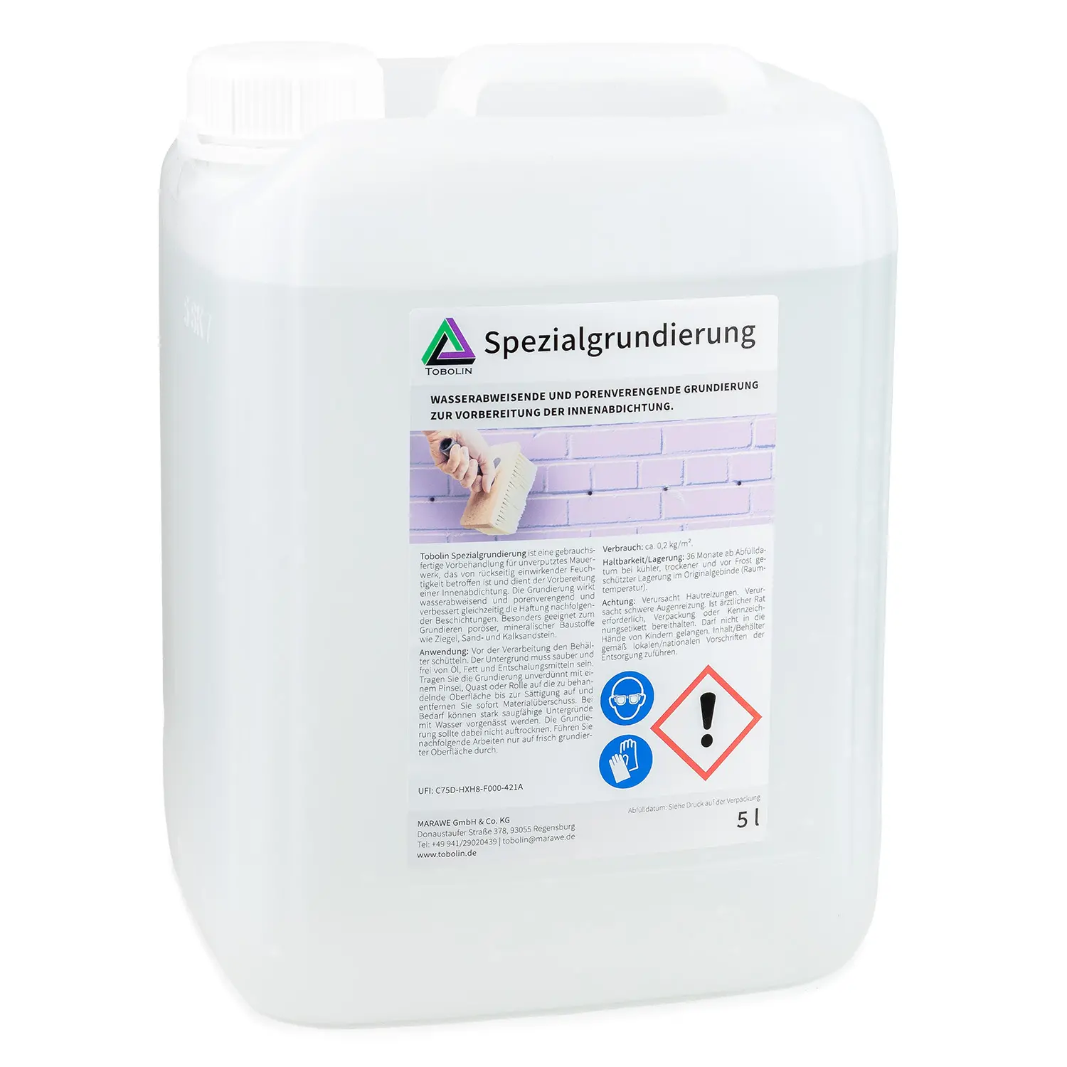 Produktverpackung TOBOLIN Spezialgrundierung